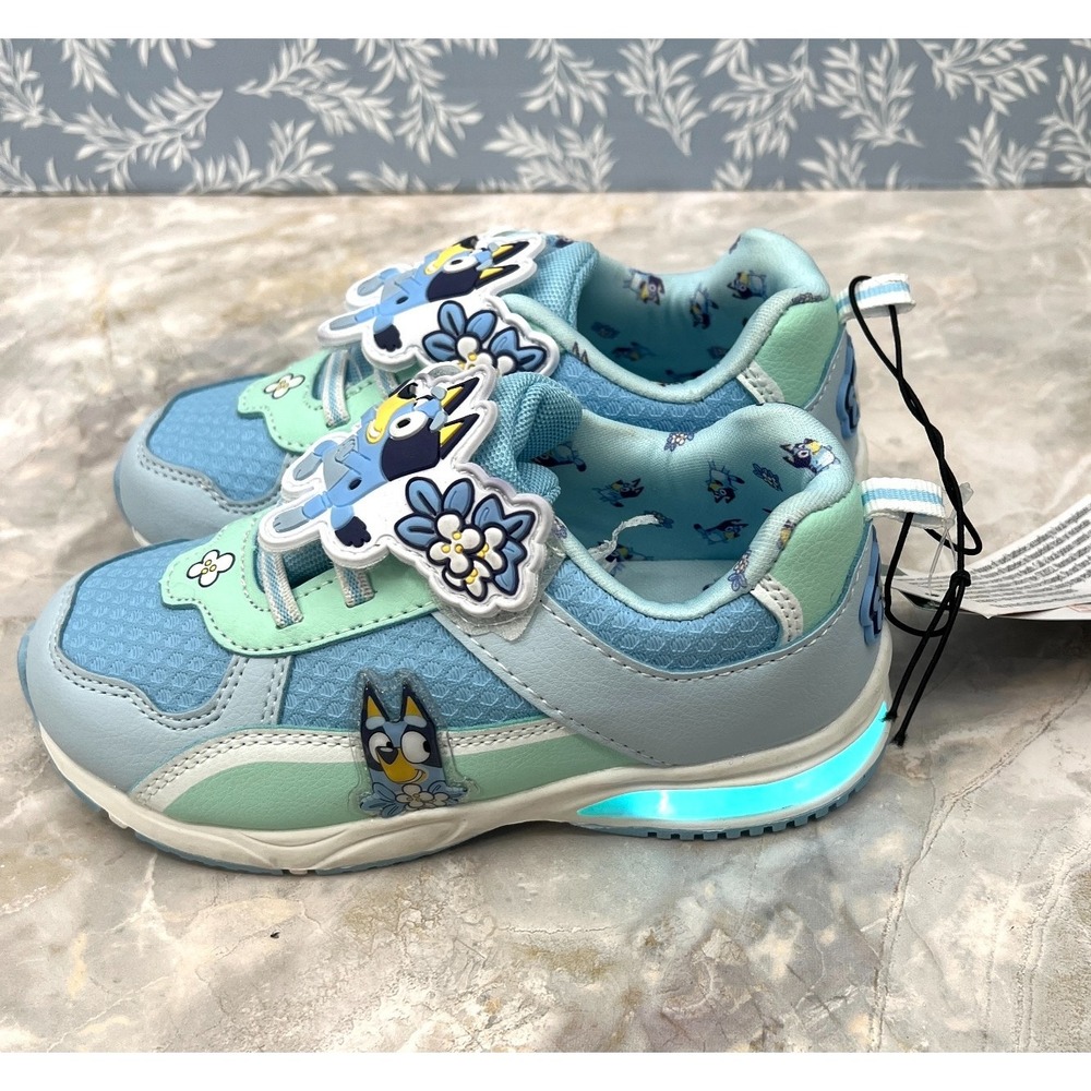 NEW Ground up Bluey light up sneakers shoes athletic back to school BTS 12